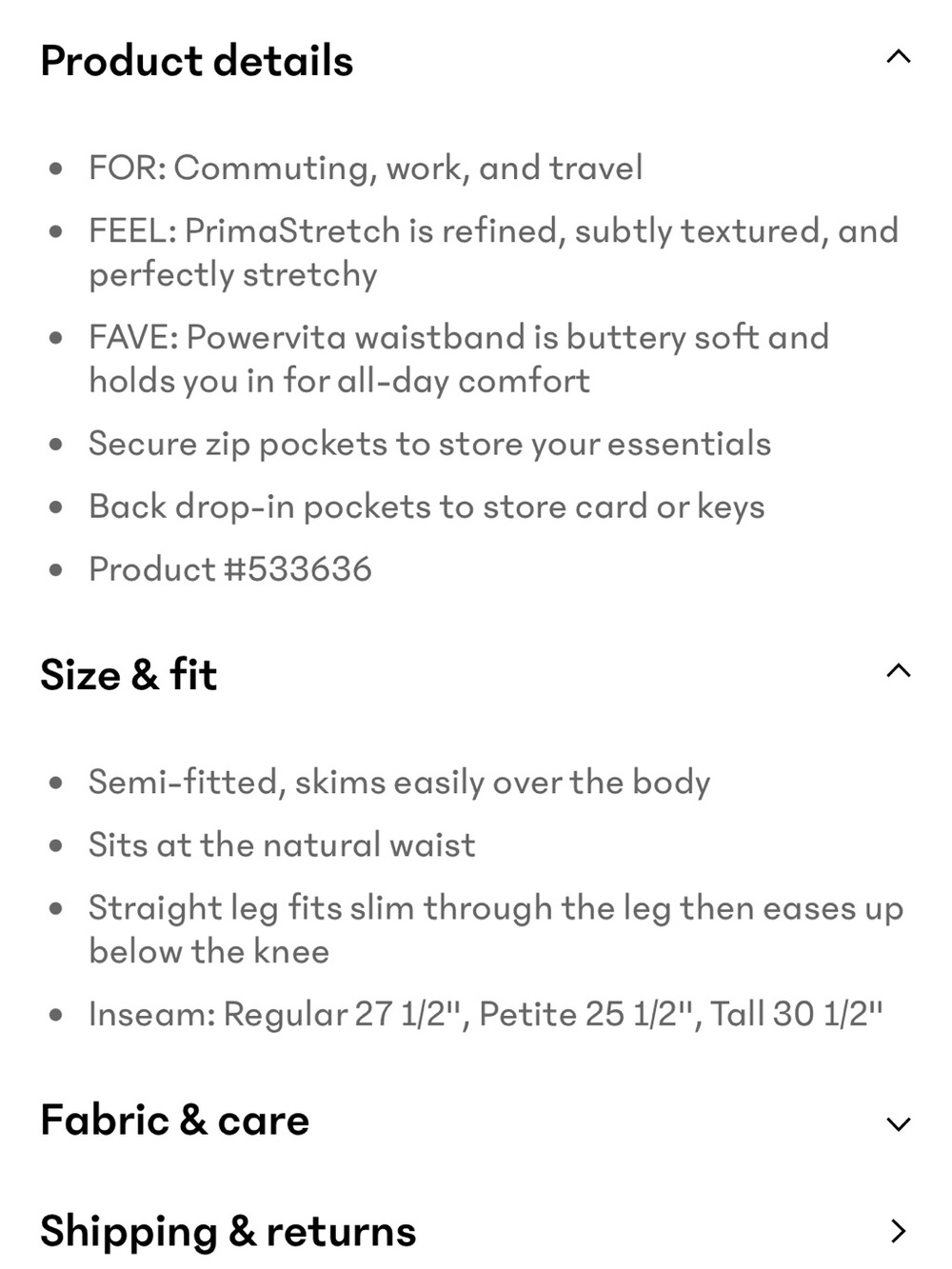 ATHLETA Endless High Rise Pant 6 in Botanical Green Straight Leg - Picture 11 of 11